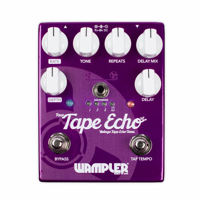 Wampler Faux Tape Echo V2 Delay Pedal