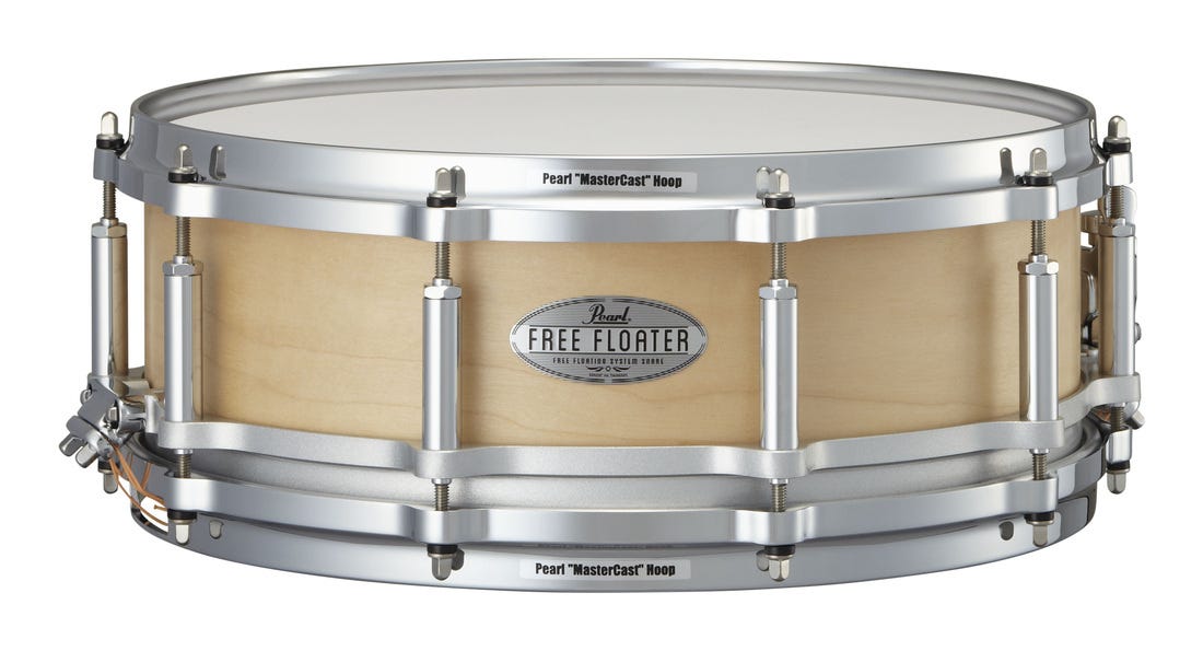 Pearl Free Floater 14x5" Snare Drum - Maple