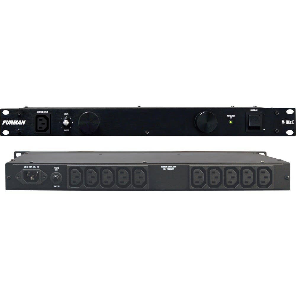 Furman M-10LXE Power Conditioner w/lights (sacrificial) (M10LXE)