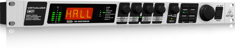 BEHRINGER VIRTUALIZER 3D FX2000 EFFECTS