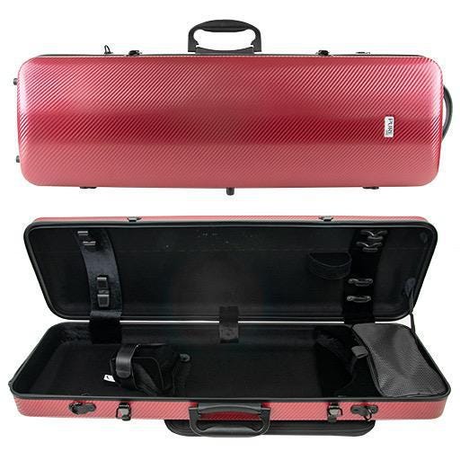 Gewa Pure Oblong Violin Case 4/4-3/4 Red