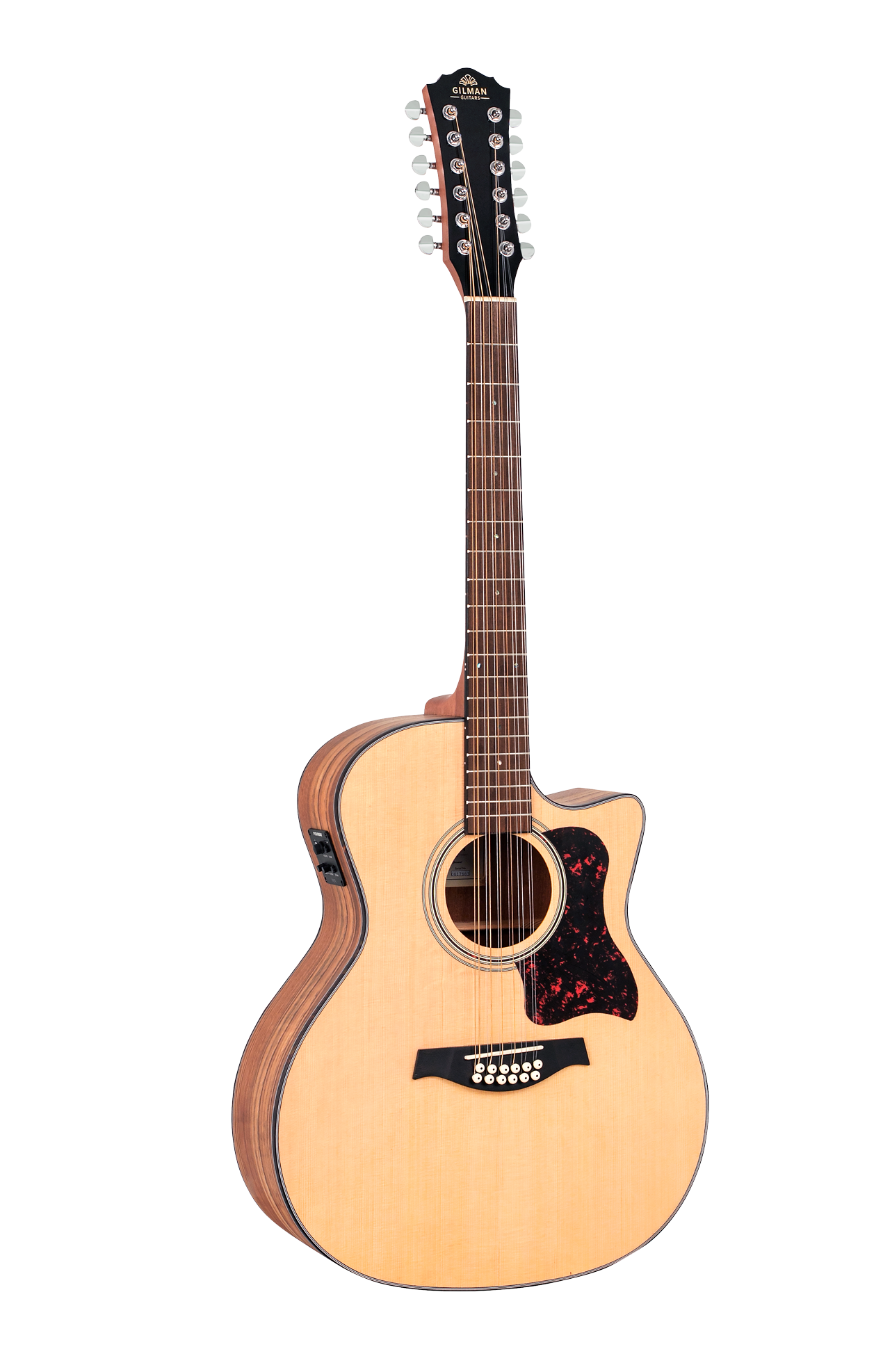 Gilman GA112CE 12-String Acoustic Electric Guitar