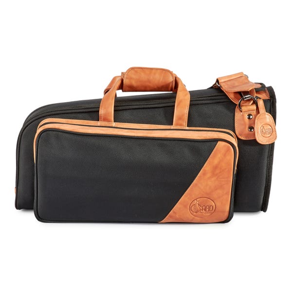 Gard Elite Cornet Gig Bag - Synthetic Black w/ Brown Trim (GACOR3ESK)