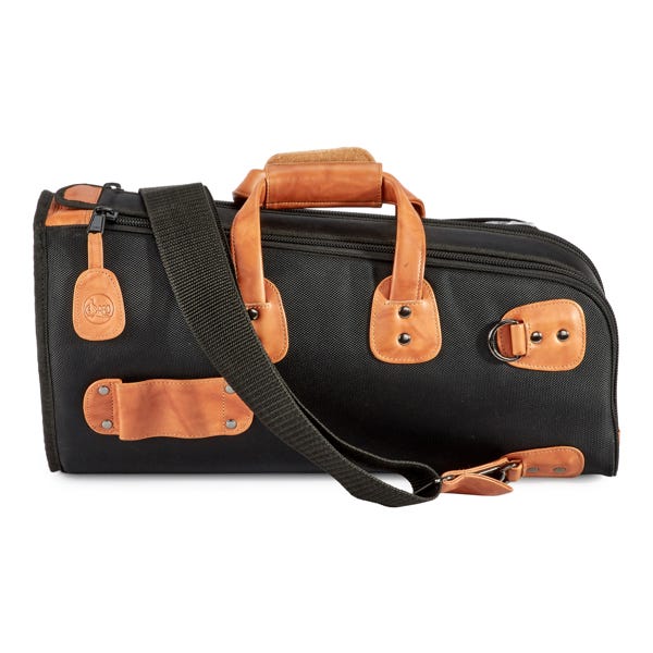 Gard Elite Cornet Gig Bag - Synthetic Black w/ Brown Trim (GACOR3ESK)