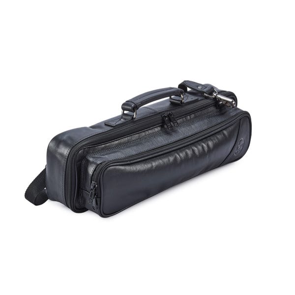 Gard Flute+Piccolo Case Cover - B&C foot - Leather Black (GAFL161DMLK)