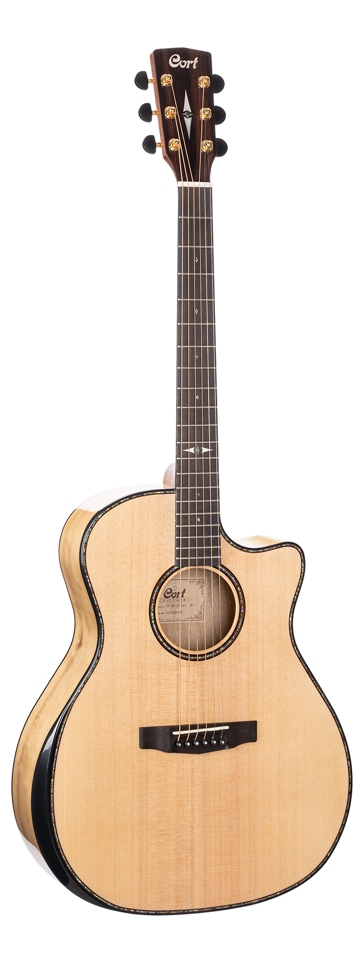 Cort GA-MY Bevel Grand Regal Acoustic Guitar