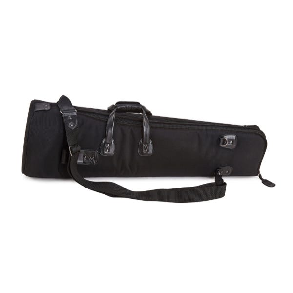 Gard Trombone 8" Bell Gig Bag - Synthetic Black - Slide Compartment Outside (GATB21MSK)