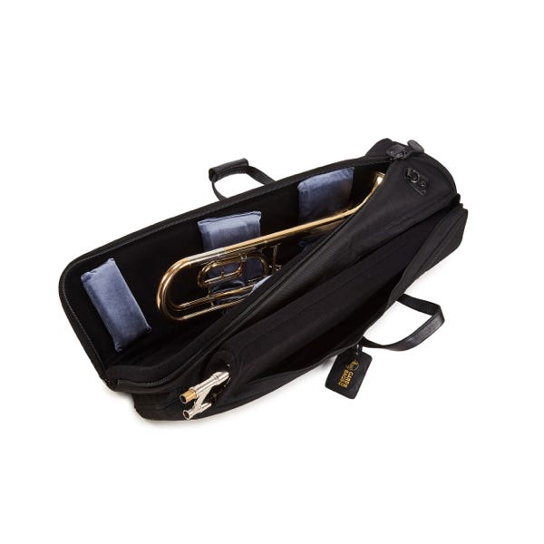 Gard Trombone 8" Bell Gig Bag - Synthetic Black - Slide Compartment Outside (GATB21MSK)