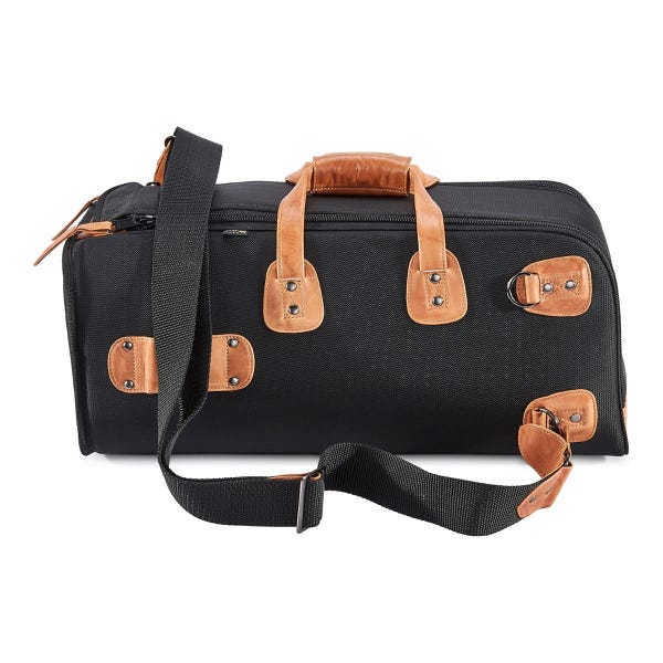 Gard Elite Trumpet+Flugel Gig Bag - Synthetic Black w/ Tan Trim (GATR17ESK)