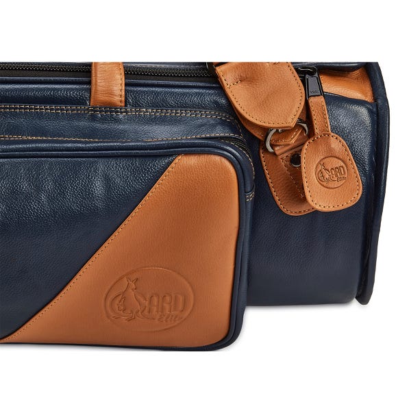 Gard Elite Single Trumpet Gig Bag - Leather Blue w/ Tan Trim (GATR1ELYB)