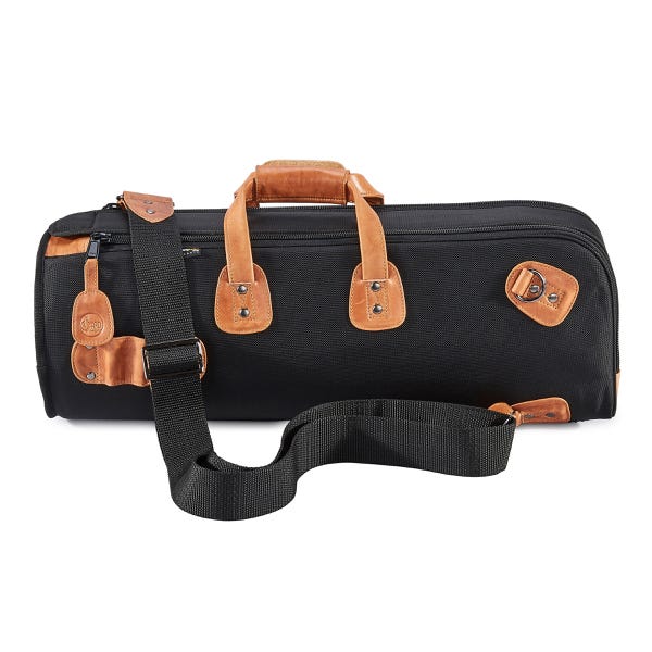 Gard Elite Single Trumpet Gig Bag - Synthetic Black/Tan (GATR1ESK)