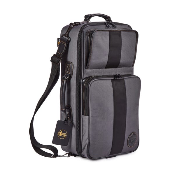 Gard Elite Triple Trumpet Gig Bag - Synthetic Grey w/ Black Trim (GATR5ECSGK)