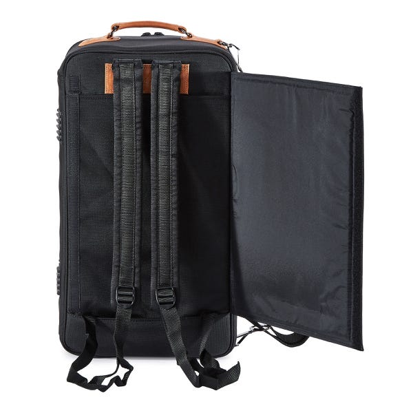 Gard Elite Triple Trumpet Gig Bag - Synthetic Black w/ Brown Trim (GATR5ECSK)