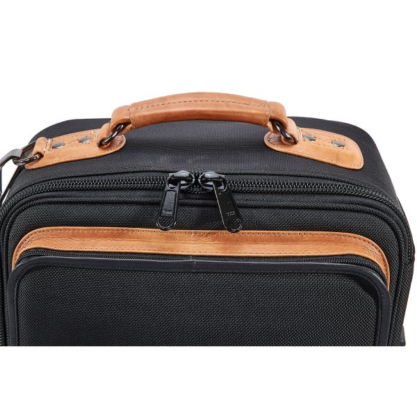 Gard Elite Triple Trumpet Gig Bag - Synthetic Black w/ Brown Trim (GATR5ECSK)