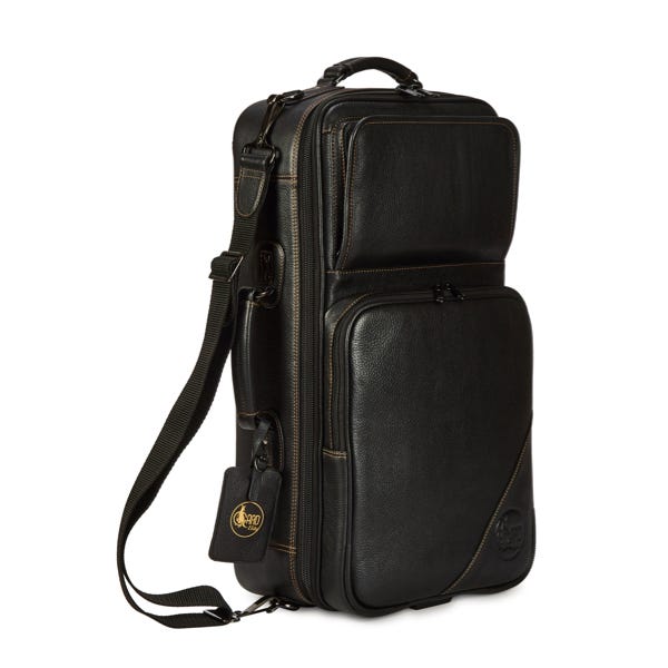 Gard Elite Triple Trumpet Gig Bag - Leather Black Floater (GATR5ECULK)