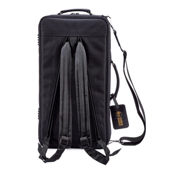 Gard Compact Triple Trumpet Gig Bag - Synthetic Black (GATR5MCSK)
