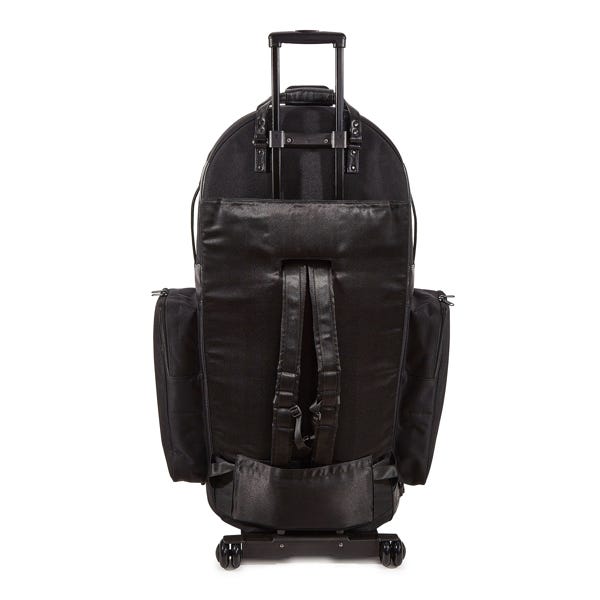 Gard Tuba Small 4/4 Wheelie Gig Bag - Synthetic Black (GATU62WBFSK)
