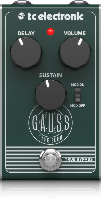 TC Electronic Gauss Tape Echo Pedal