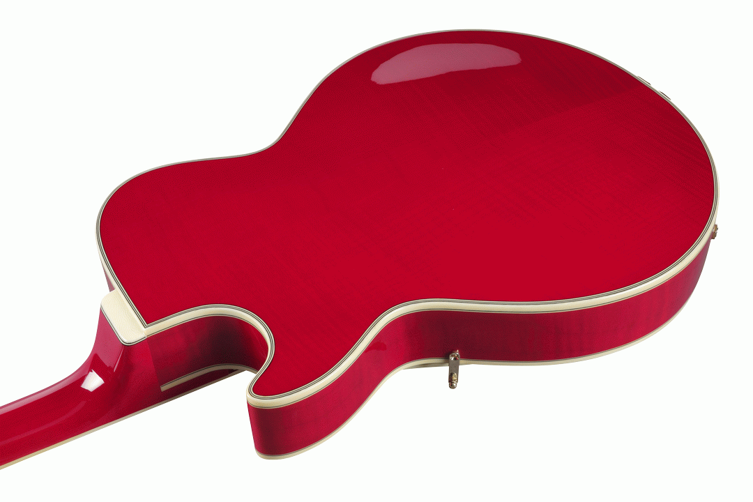 Ibanez GB10SEFM SRR George Benson Electric Guitar W/Case - Sapphire Red