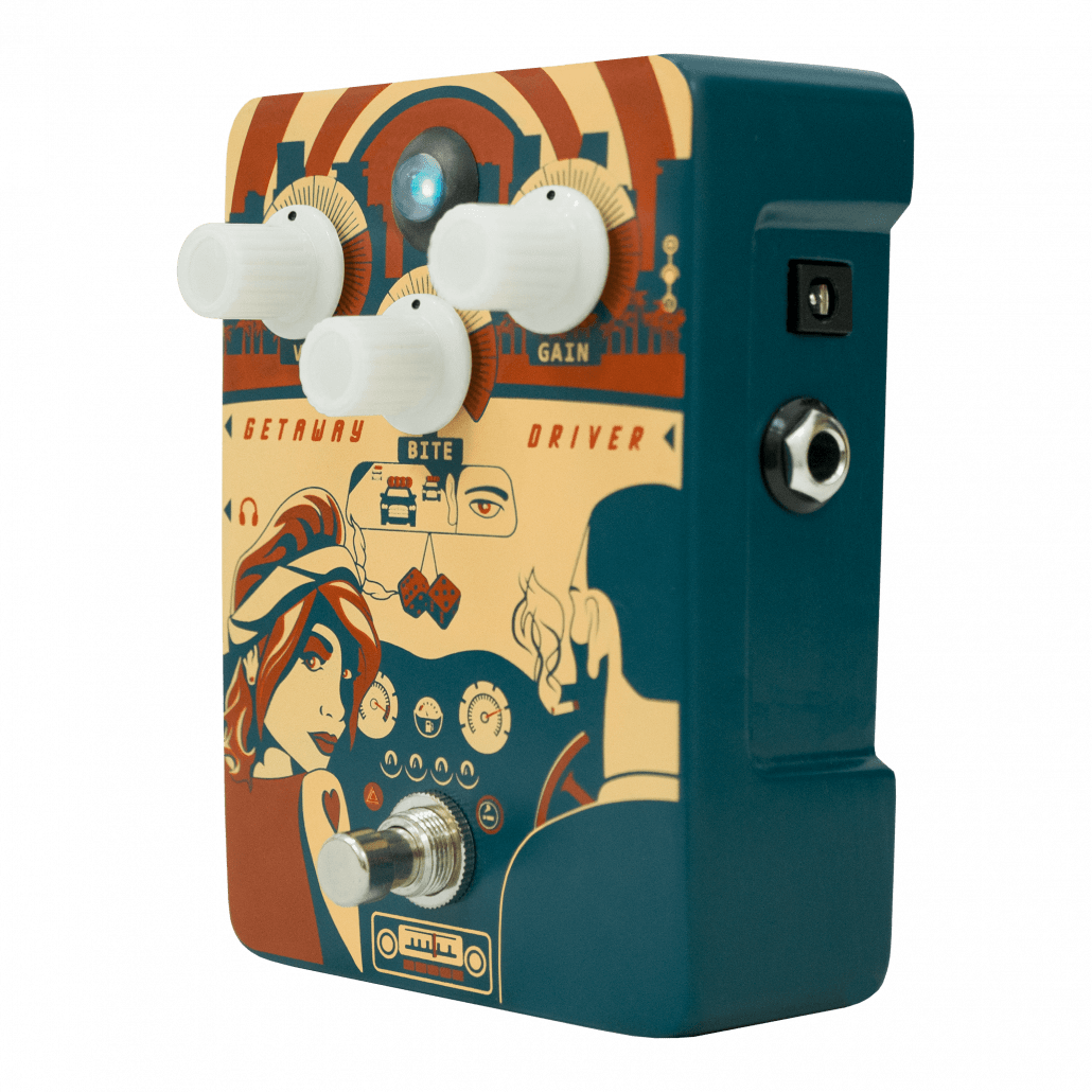 Orange Getaway Driver Preamp/Drive Pedal