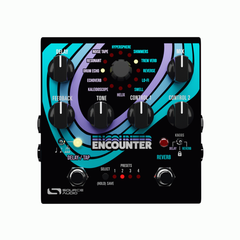 Source Audio Encounter Ambient Delay / Reverb Effects Pedal