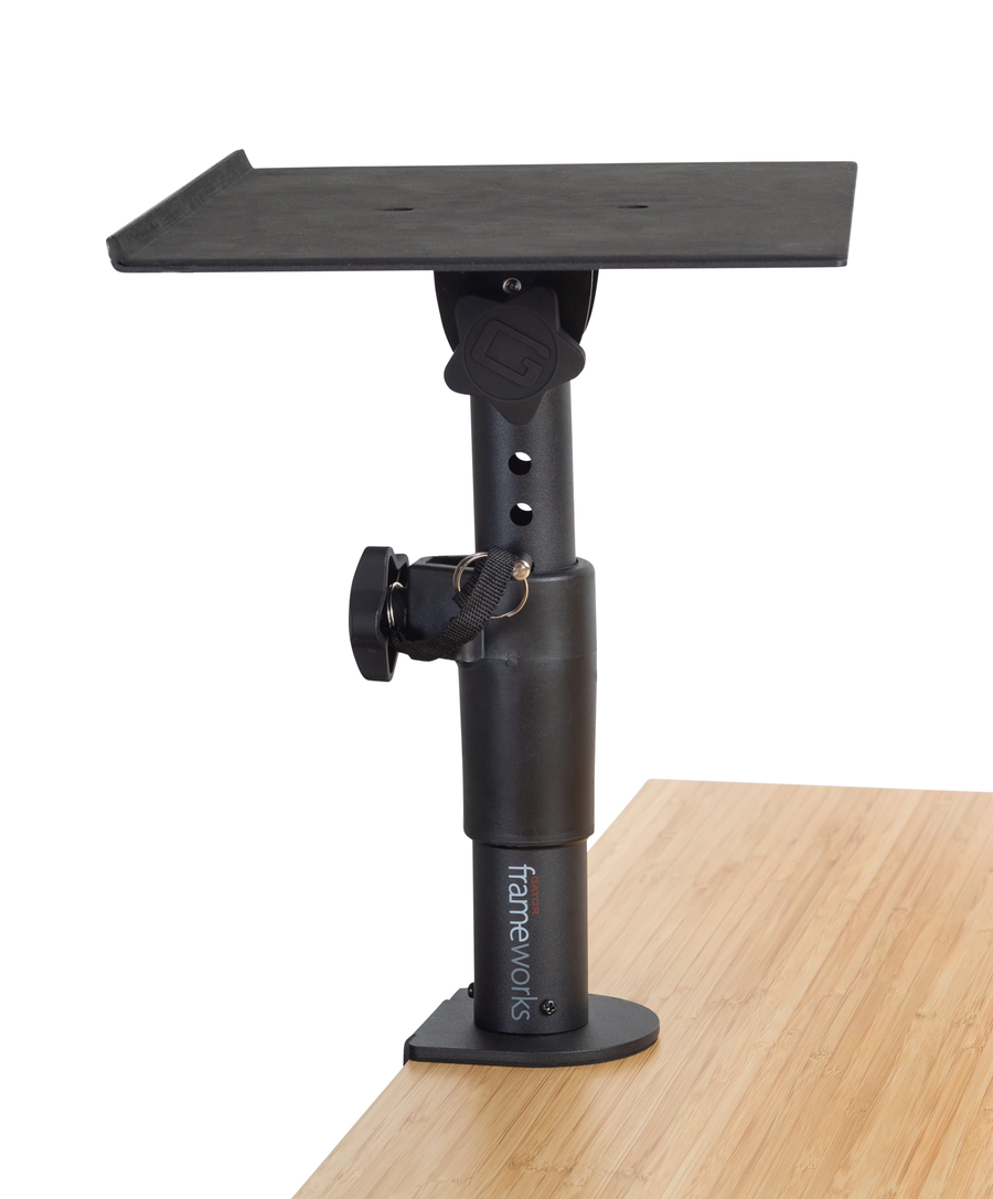 Gator Clamp-on Studio Monitor Stands - Pair (GFWSPKSTMNDSKCMP)
