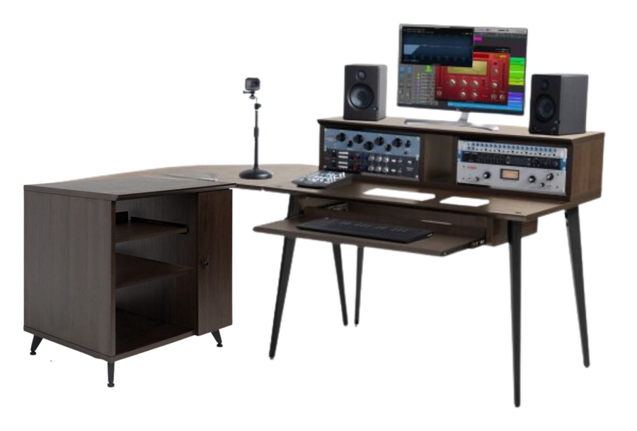 Gator GFW-ELITEDESK-BRN-SET Elite Furniture Set - Brown