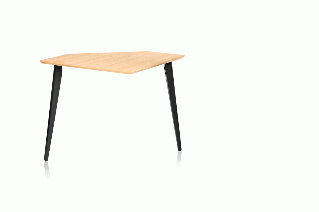 Gator Elite Series Furniture Desk Corner Section - Maple