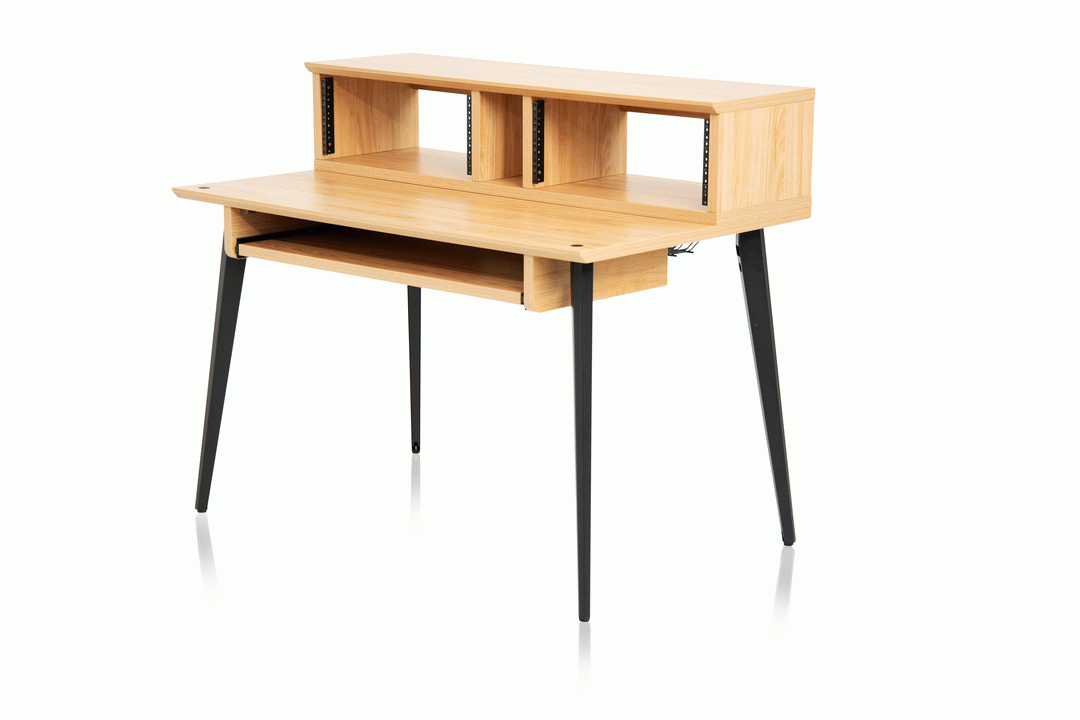 Gator Elite Series Furniture Studio Desk - Maple