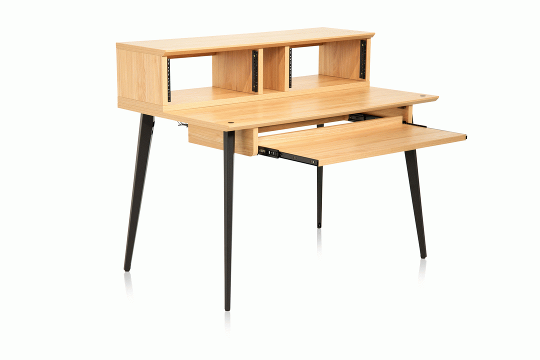 Gator Elite Series Furniture Studio Desk - Maple