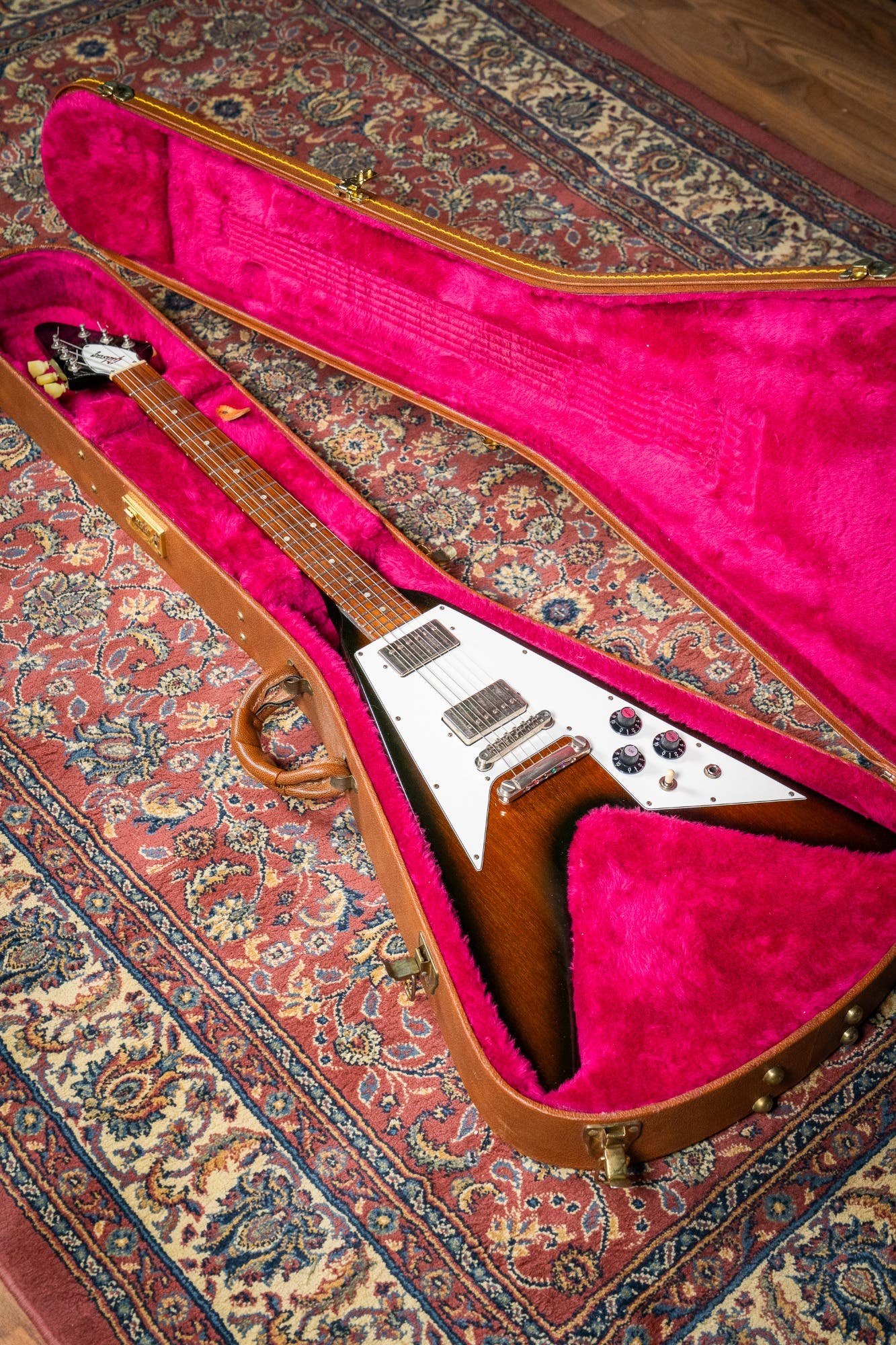 Gibson 1997 Yamano Flying V Ltd Ed. - Tobacco Burst - Lollar 58 Vintage P/ups w/Faber Aluminium Vintage Bridge - Pre-Owned