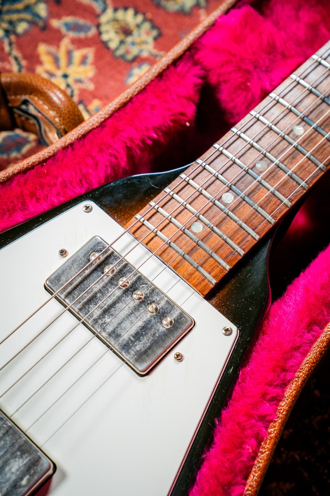 Gibson 1997 Yamano Flying V Ltd Ed. - Tobacco Burst - Lollar 58 Vintage P/ups w/Faber Aluminium Vintage Bridge - Pre-Owned