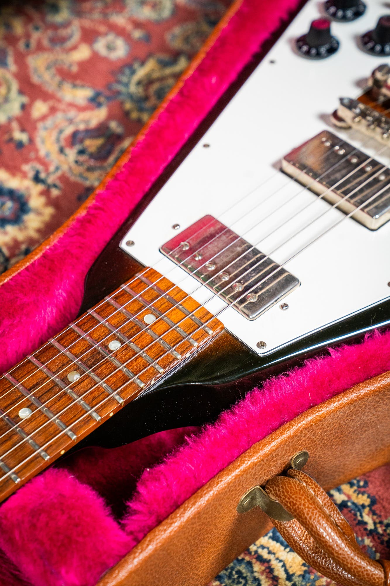 Gibson 1997 Yamano Flying V Ltd Ed. - Tobacco Burst - Lollar 58 Vintage P/ups w/Faber Aluminium Vintage Bridge - Pre-Owned