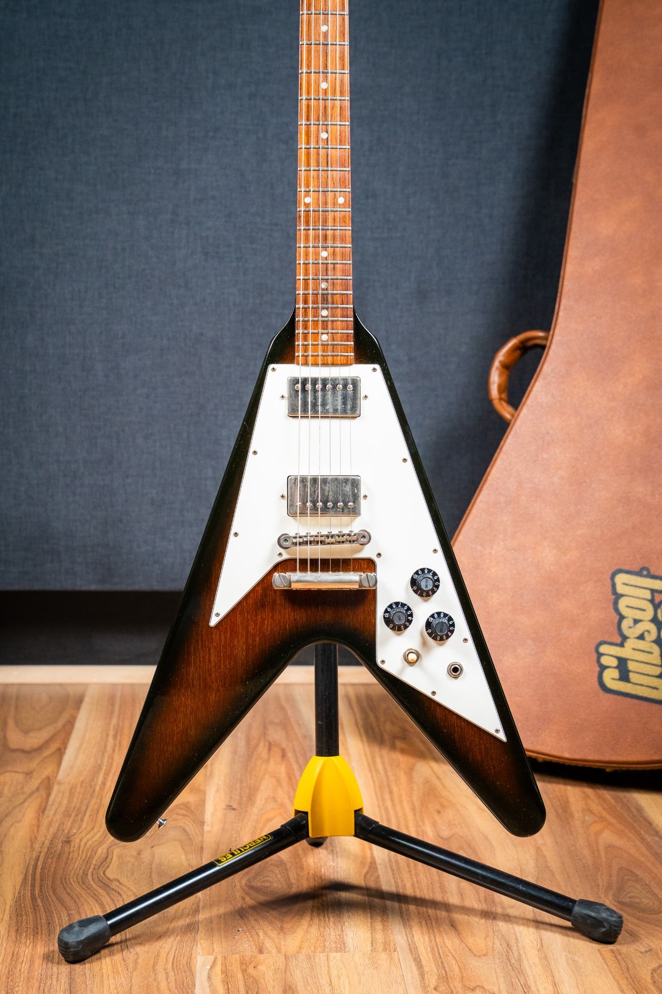 Gibson 1997 Yamano Flying V Ltd Ed. - Tobacco Burst - Lollar 58 Vintage P/ups w/Faber Aluminium Vintage Bridge - Pre-Owned