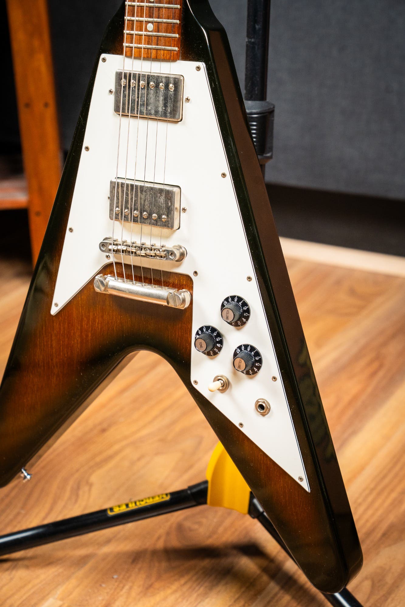 Gibson 1997 Yamano Flying V Ltd Ed. - Tobacco Burst - Lollar 58 Vintage P/ups w/Faber Aluminium Vintage Bridge - Pre-Owned