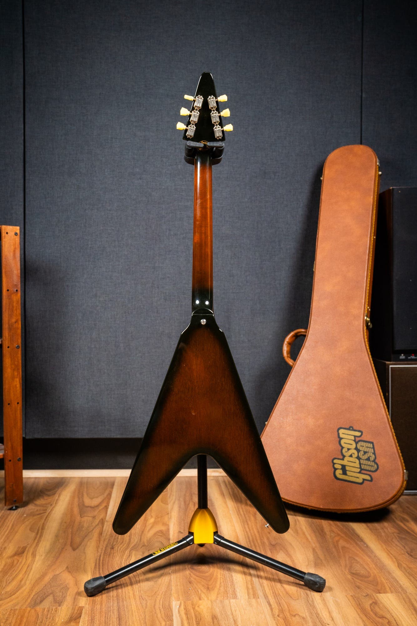 Gibson 1997 Yamano Flying V Ltd Ed. - Tobacco Burst - Lollar 58 Vintage P/ups w/Faber Aluminium Vintage Bridge - Pre-Owned