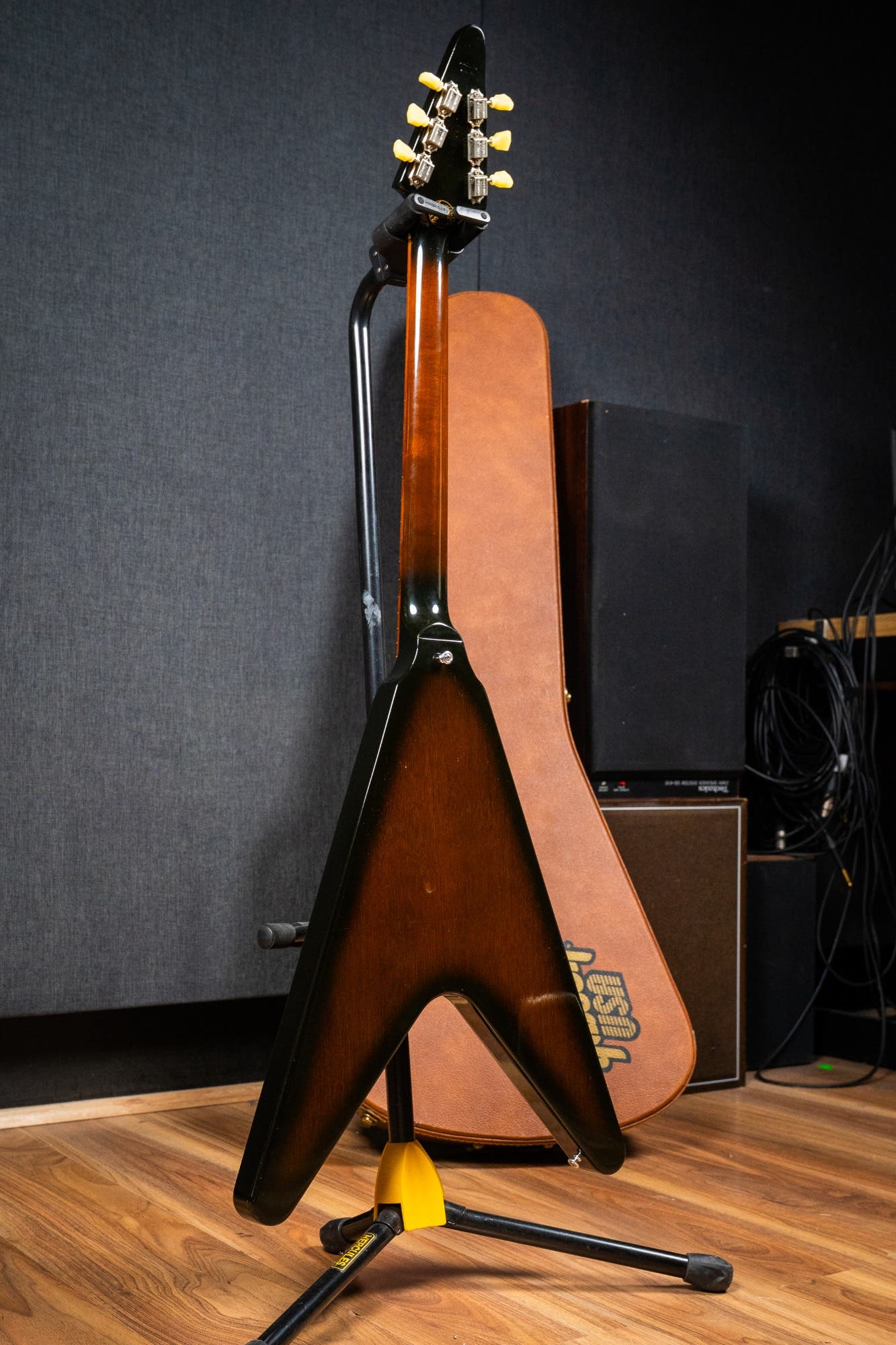 Gibson 1997 Yamano Flying V Ltd Ed. - Tobacco Burst - Lollar 58 Vintage P/ups w/Faber Aluminium Vintage Bridge - Pre-Owned