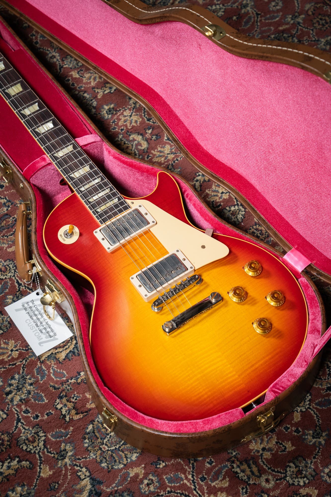 Gibson Custom '59 Les Paul Standard - Washed Cherry Burst (Better Music Select)