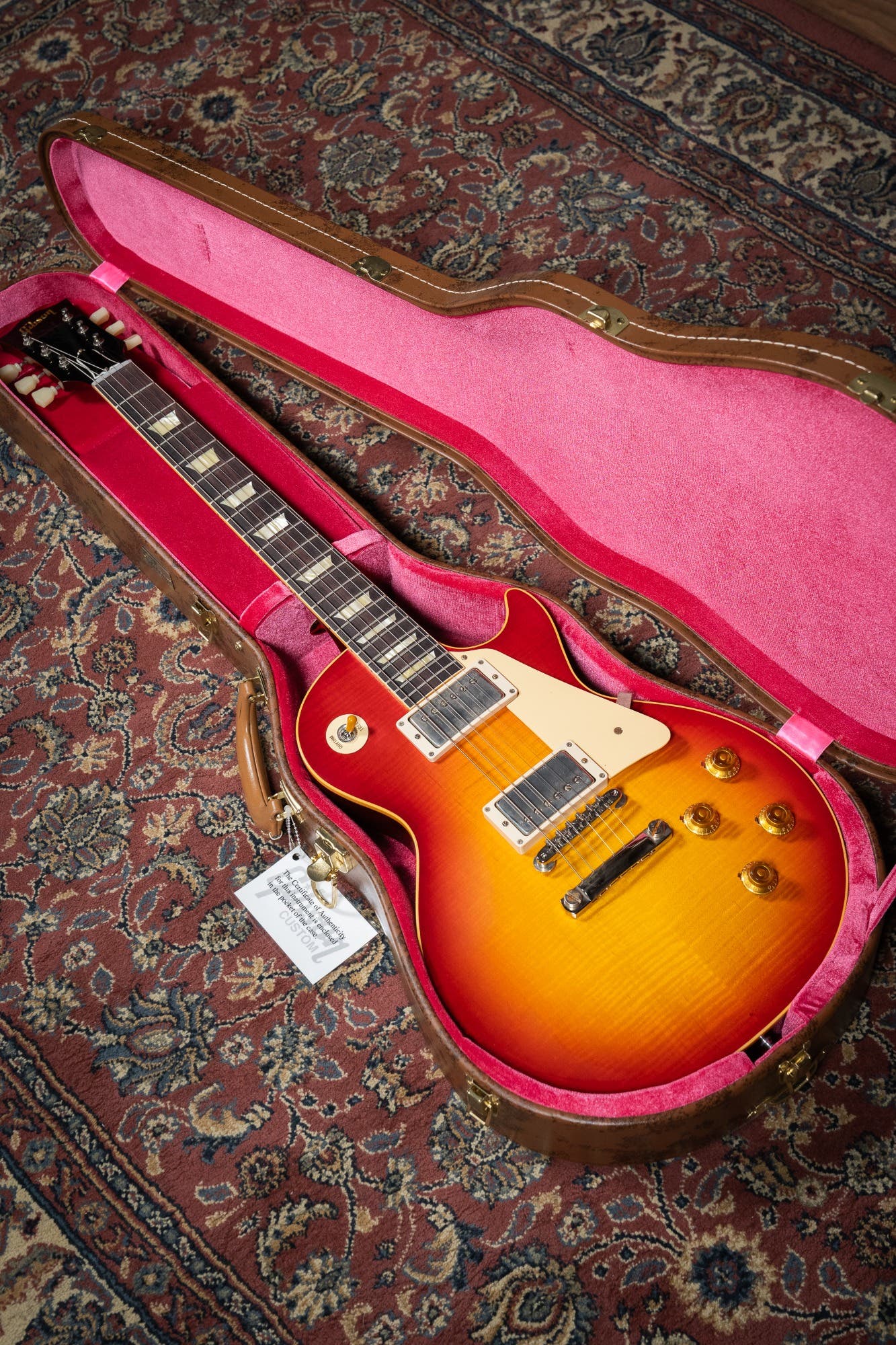 Gibson Custom '59 Les Paul Standard - Washed Cherry Burst (Better Music Select)