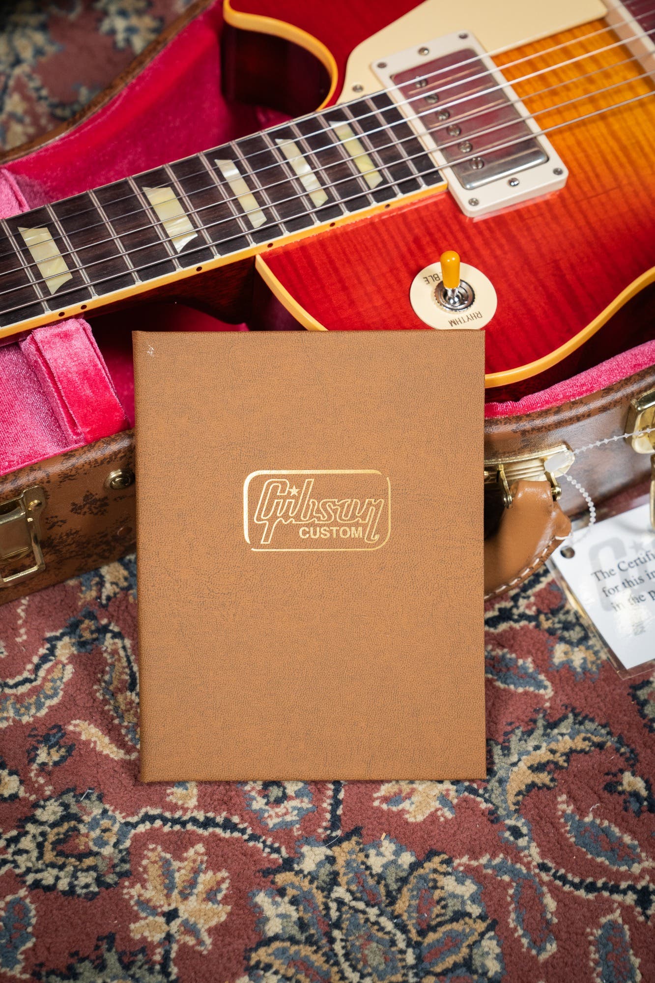 Gibson Custom '59 Les Paul Standard - Washed Cherry Burst (Better Music Select)