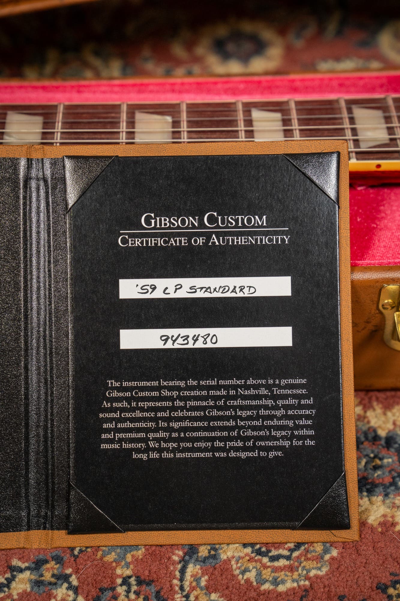 Gibson Custom '59 Les Paul Standard - Dirty Lemon Burst (Better Music Select)