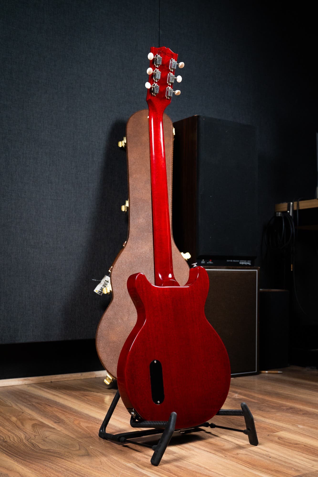 Gibson Les Paul Junior Double Cut - Tortoise Pickguard - Vintage Cherry