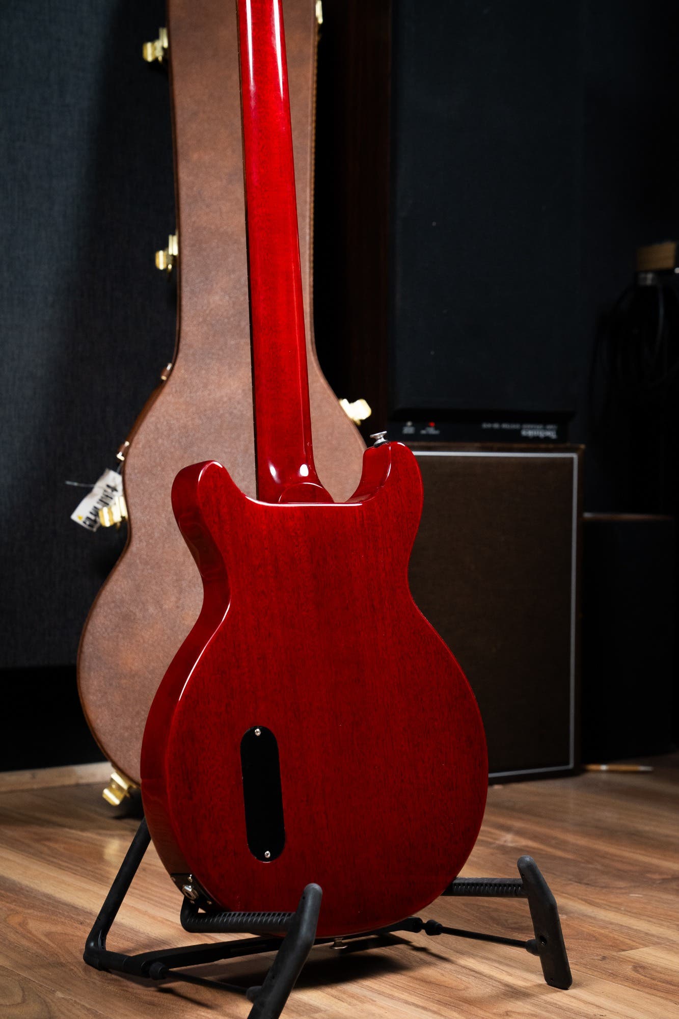 Gibson Les Paul Junior Double Cut - Tortoise Pickguard - Vintage Cherry