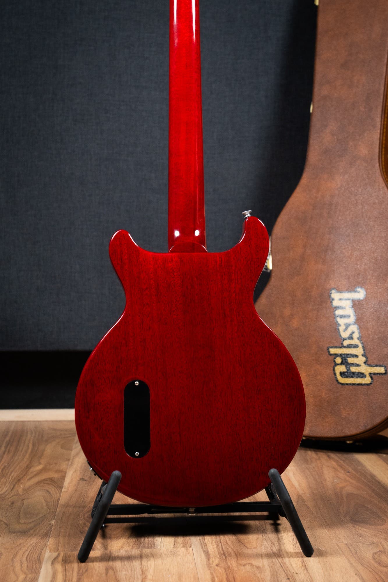 Gibson Les Paul Junior Double Cut - Tortoise Pickguard - Vintage Cherry