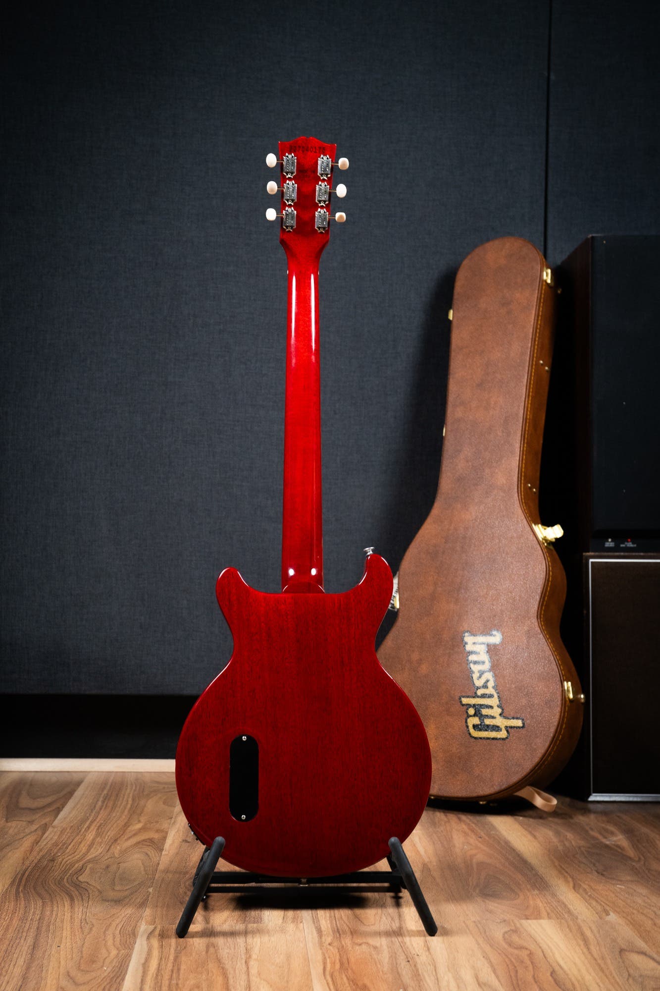 Gibson Les Paul Junior Double Cut - Tortoise Pickguard - Vintage Cherry