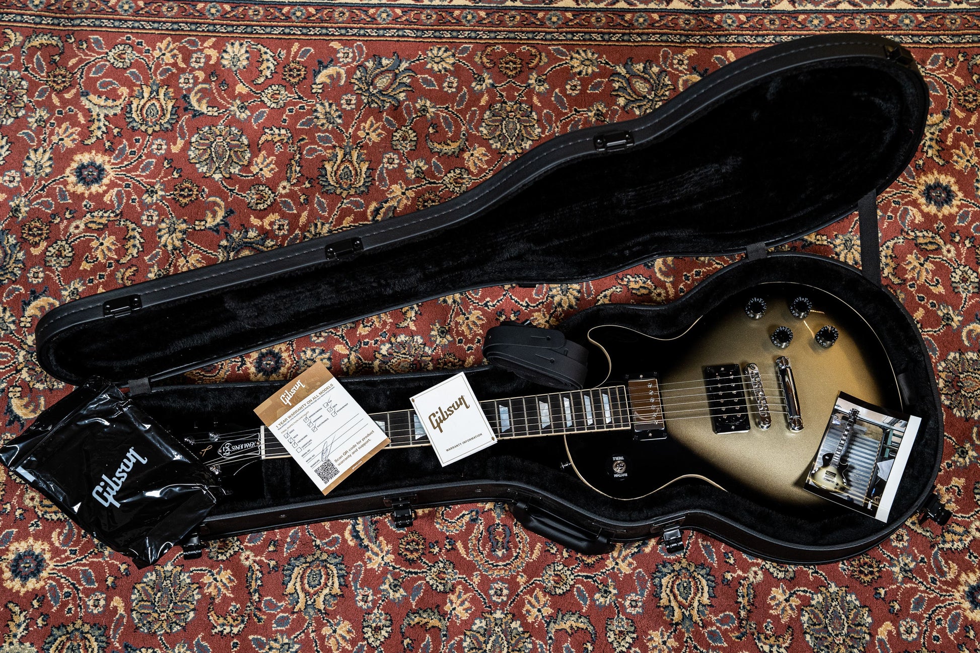 Gibson Adam Jones Les Paul Standard w/Case -  Antique Silverburst