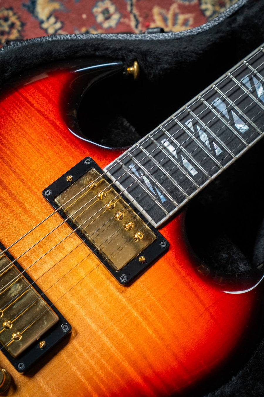 Gibson SG Supreme w/Case - Fireburst - Pre-Owned