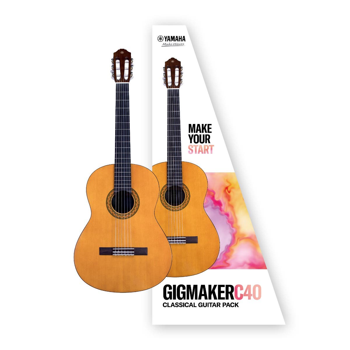 Yamaha C40 Gigmaker Classical Guitar Pack w/FREE GIGBAG!