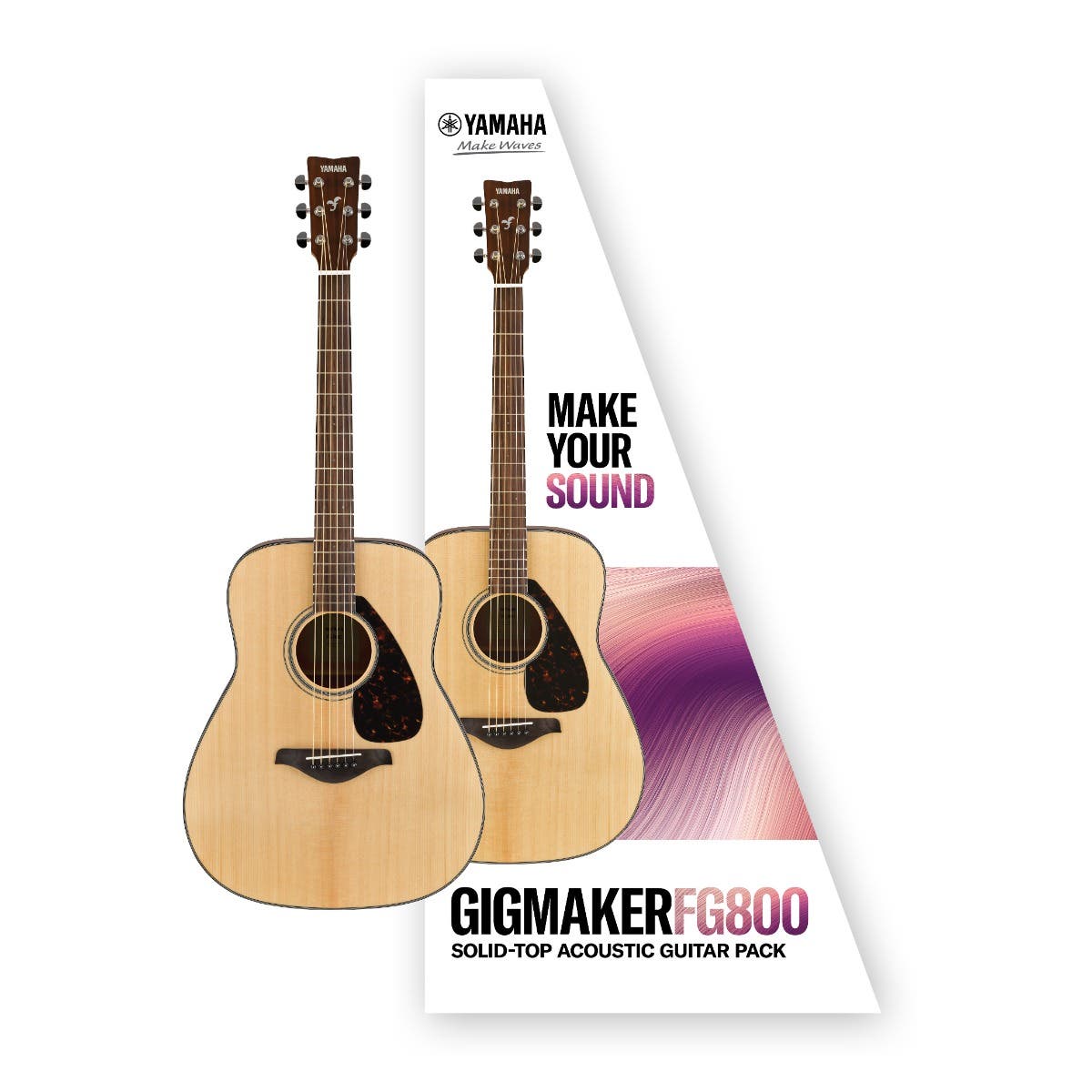 Yamaha GIGMAKER800 Acoustic Guitar Value Pack