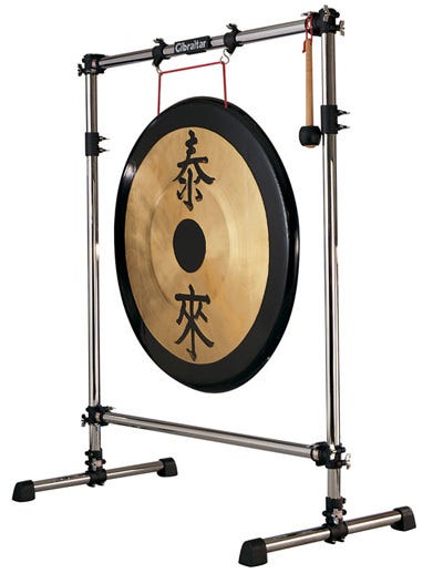 Gibraltar GIGPRGSL Gong Stand w/1.5" Rack Tubing